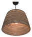 Conical Pendant Lamp 40cm Recycled Corrugated Cardboard by Decart 4