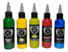 Extreme Set 5 Basic Colors 2oz Tattoo Inks 0