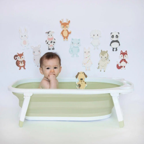 Djur Kids Set Granja Animales Para Bañera Goma Eva 2