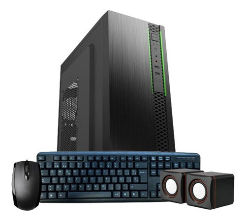 Pc Gamer Intel I5 10400f 4gb 480gb Ssd Gt730 Gabinete Combo 0