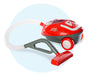 Toy Children's Vacuum Cleaner with Light and Sound 2
