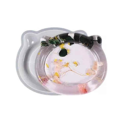 China Silicone Mold Kitten Head Plate for Resin 0