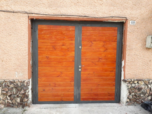 Los Mejores Portones Fabricados En Hierro Y Madera Tratada. 6