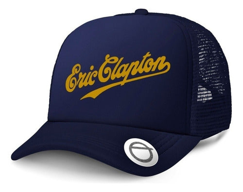 Newcaps Eric Clapton Is God Rock Cocaine Trucker Cap 2