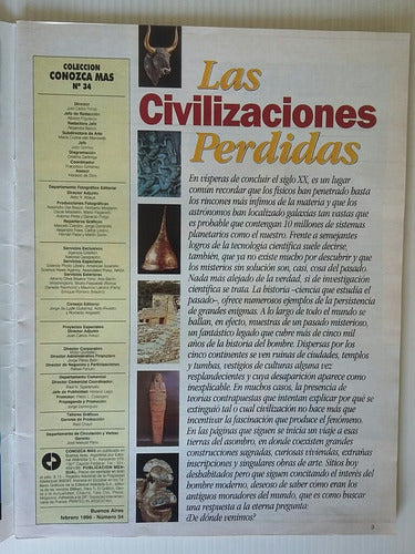 Colección Conozca Más. No.34. Febrero 1996. 1