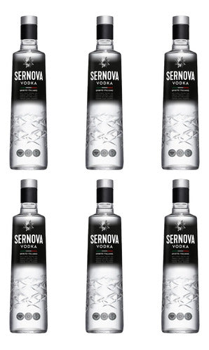 Vodka Sernova Clásico 700cc X6 Zetta Bebidas 0