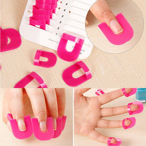 Estojo Para Arte Em Unhas 4 Pcs 6