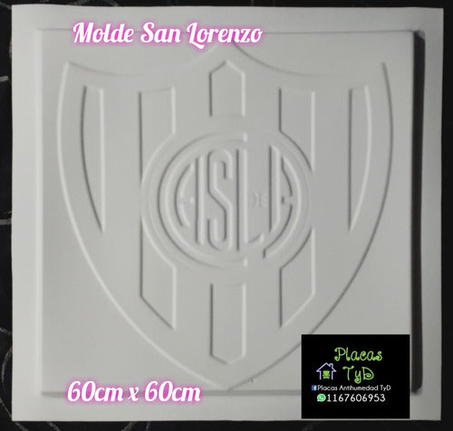 Placas TyD Molde Para Placas Antihumedad San Lorenzo De 60cm X 60cm 1