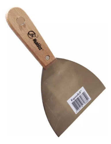 Matêzz Flexible Painter Spatula 60mm Wooden Handle 0