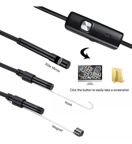 Camara Endoscopica 5mt Endoscopio Android Boroscopio Celular 3