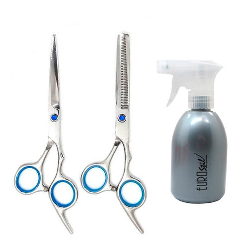 Professional Hairdressing Scissor Kit + Spray Atomizer 0