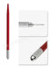 M&Q Regalos Tebori Microblading Pen Stainless Steel for Eyebrows, Eyes, Lips 4