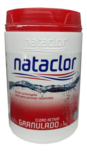 Nataclor Slow Granulated Chlorine for Pools - 4 Kg 0