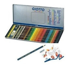 Giotto Supermina Pencil Set x 50 in Tin - 3.8mm Lead 2