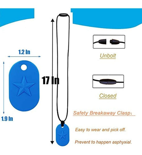 Gnawrishing Masticar Collar De Gnawrishing - Paquete De 6r Placa De Iden 4