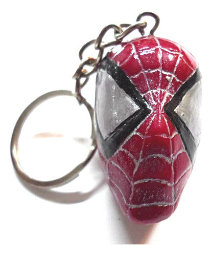 MordorToys Spiderman Keychain - DC Superheroes Comics Resin 0