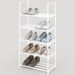 Sokosen 5-tier Small Shoe Rack, Metal Stackable 0