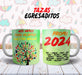 Sublimation Templates for Graduates 'Egresaditos' Cups Designs 7