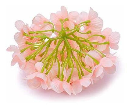 Hortensias Artificiales X10u - Diametro 16cm - Rosa Bebe 2