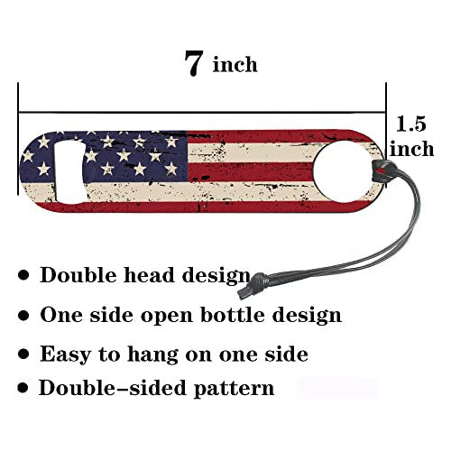 TRCENDE High-Resistance Bottle Opener with Flag of Lo 1