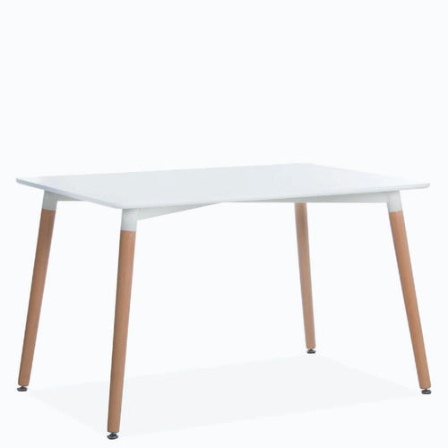 Modern Rectangular Nordic Table 1.20x0.80m 1