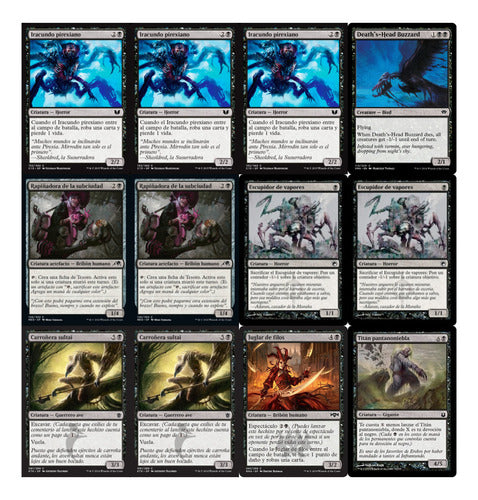 Magic The Gathering Monoblack Pauper Deck 1