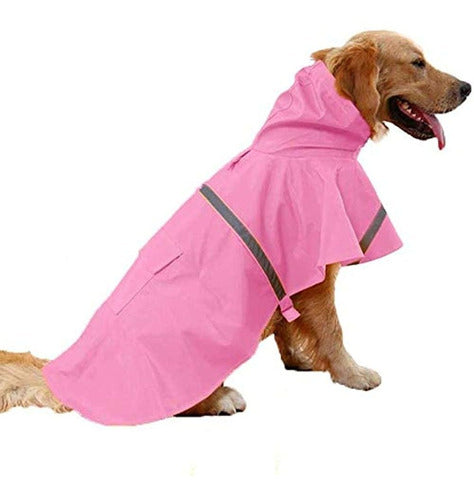 Jyhy Impermeable Para Perros Ajustable Reflectante Impermeab 0