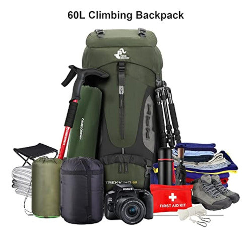 King'sguard 60L Hiking Backpack for Men 4