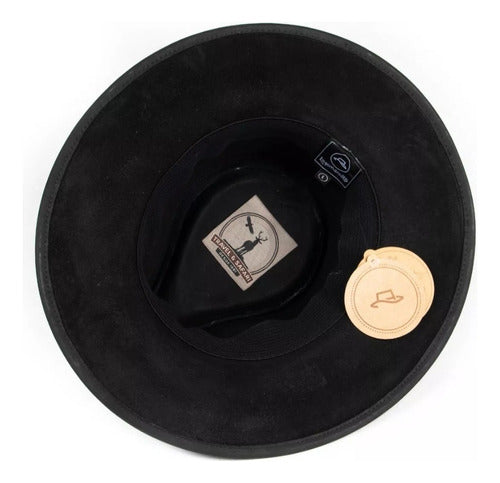 Australian Lagomarsino Waxed Leather Hat 7