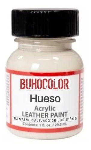 Buhocolor Leather / Fabric / Wood Paint 35ml Bone 0