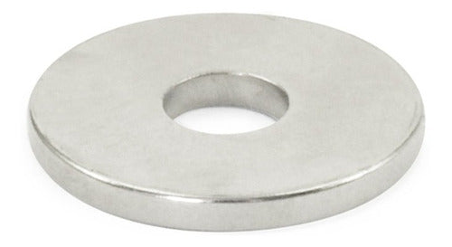 Tec-pro 50 Neodymium Disc Magnets 13x7x2 Mm Nickel Plated 0