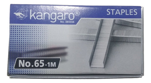 Kangaro Staples N° 65 x 1000 for Stapler - 20 Closed Boxes 0