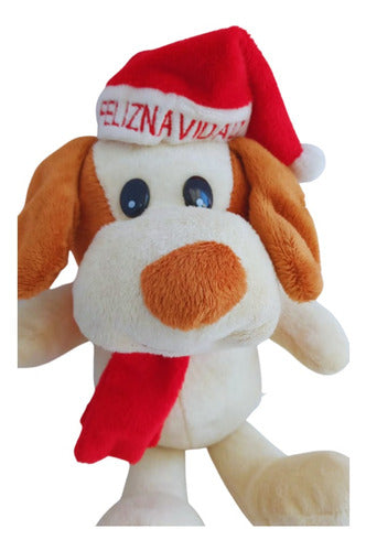 Soifer Dog with Hat and Scarf Christmas Tree Ornament 1