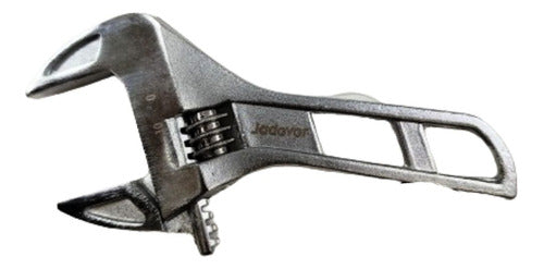 Jadever Adjustable Industrial Short Wrench 8 Inches 0