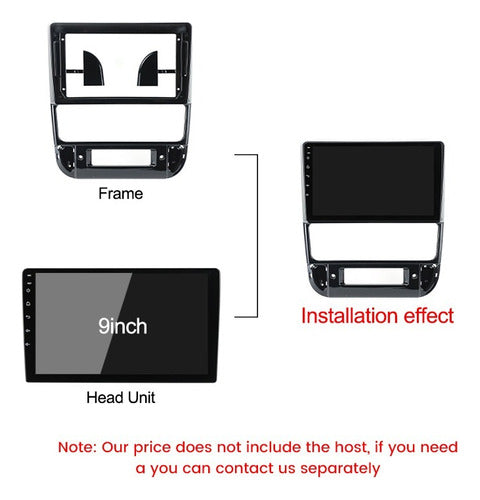 Mr. Interface Stereo Adapter Frame 9'' Peugeot 406 Front MRPE040N 2