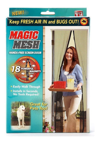 Magic Mesh Cortina Mosquitero - Malla Contra Insectos 1