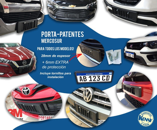 Reposa Pie Apoya Pie Accesorios Fiat Strada + Velcro 3