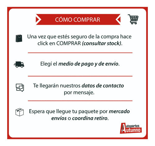 Autopartes Autunno Acople De Extremo De Dirección Ford F-100 Duty 1999/.. 2