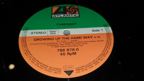 Foreigner Growing Up The Hard Way Vinilo Maxi Germany 1985 1