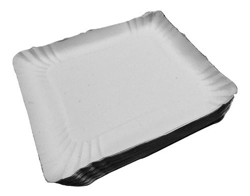 Roma White Cardboard Trays No. 5 x 100 Units 0