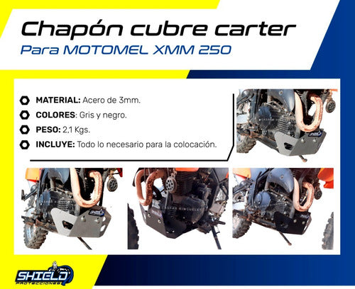 Cubre Carter Motomel Xmm 250 Shield® 1