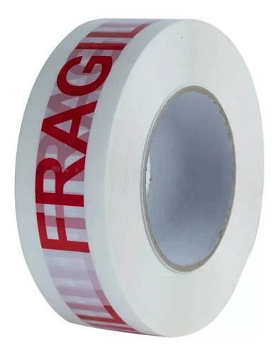 Electroimporta Fragile Packing Tape Pack of 12 1