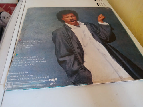 Lp Lionel Richie Dancing On The Ceiling -conservado 1