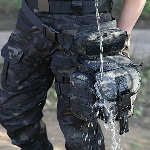 Bolso Táctico Militar Cintura Riñonera Resistente Agua Multi 2