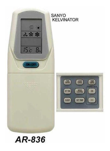 Sanyo Air Conditioner Remote Control 1