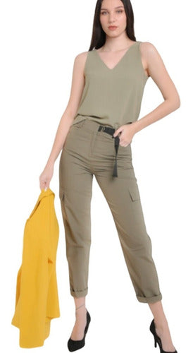 Cargo Paper Touch Pants, Sturdy, Very Fresh Sizes 38 to 44 2
