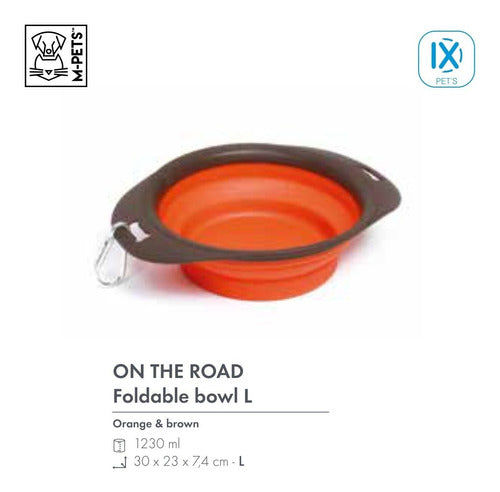 M-PETS On The Road Foldable Bowl - Large Size 6