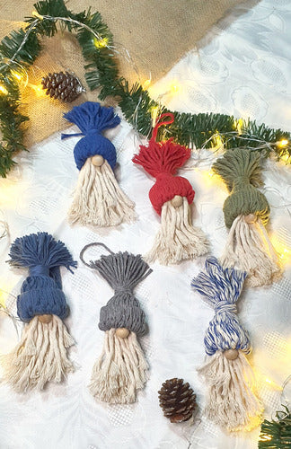 Indha Deco Christmas Macramé Ornaments 1