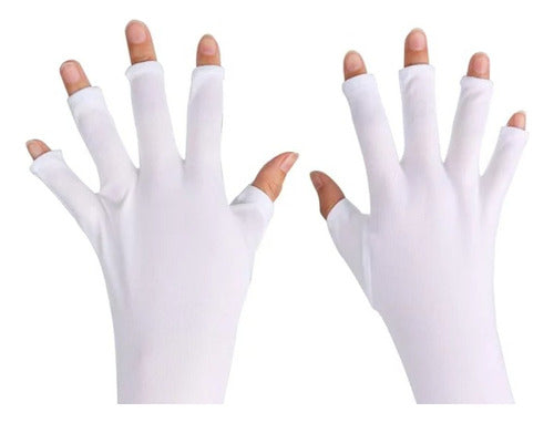 Oh My Shop! UV Protection Manicure Gloves for Sculpted Nails - Pair 0