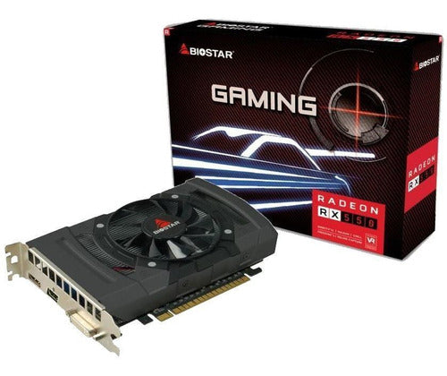 Tarjeta De Video Biostar Radeon Rx 550 4gb Gddr5 Tranza 0